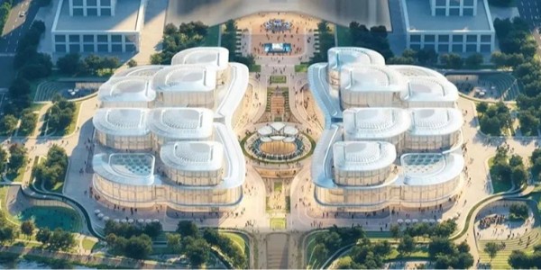 余杭未來科技城市民中心方案公布，即將開工!