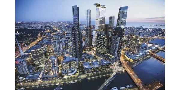 墨爾本比尤拉螺旋槳之城，新型垂直城市 / 藍(lán)天組
