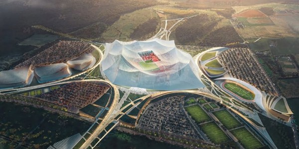 摩洛哥將建全球最大足球場，首批效果圖公布