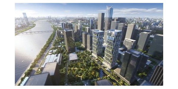 總投資超50億元！廣州地標(biāo)性雙子塔主體結(jié)構(gòu)封頂