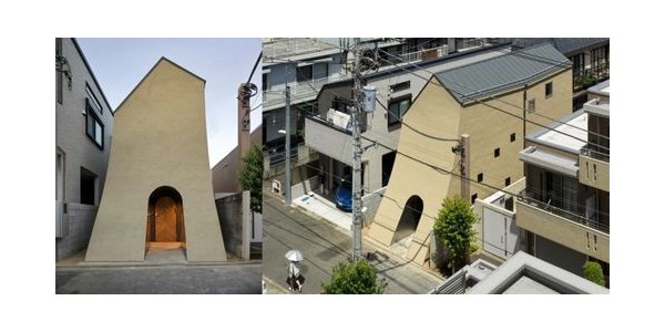 東京的錯(cuò)層式工作室，漫畫家“動(dòng)態(tài)”的房子