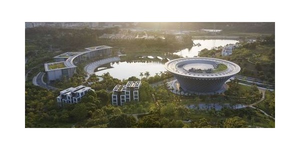 中國移動(dòng)南方基地，形如一朵盛情綻放的荷花 / gmp