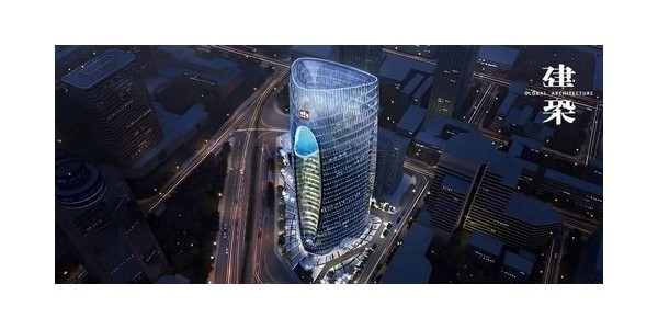 成都地標性建筑，“天府之眼”，希爾頓頂奢酒店
