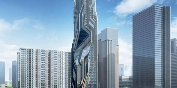 深圳又一新地標(biāo)封頂，由扎哈事務(wù)所設(shè)計，形如‘變形金剛’