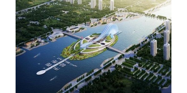 珠海橫琴新地標(biāo)“天沐琴臺(tái)”封頂，設(shè)計(jì)汲取琵琶、古琴之靈感